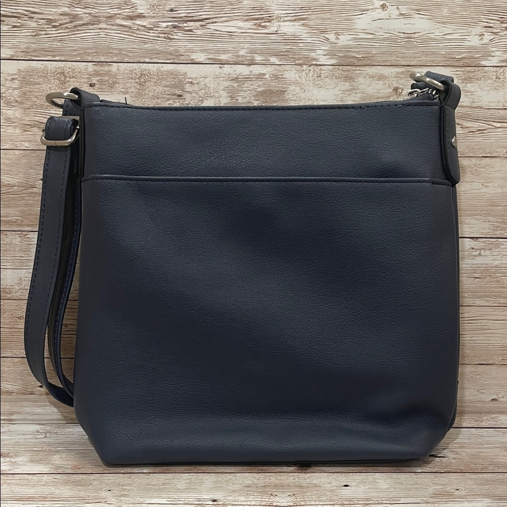 Style &‎ Co. Navy Blue/Black Crossbody Bag NWT - Picture 4 of 10